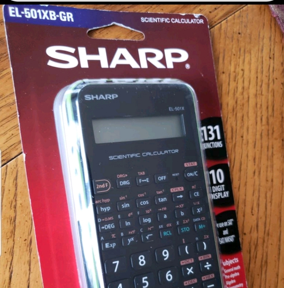 SHARP SCIENTIFIC CALCULATOR - Picture 5 of 6